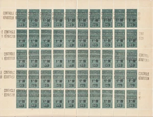 ALGERIE COLIS POSTAUX FEUILLE ENTIERE DE 50 DU N° 27 NEUF** GOMME SANS CHARNIERE - Imagen 1 de 3