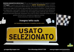 5 insegne calamitate USATO SELEZIONATO tetto auto bandiera finiture accurate top - Foto 1 di 1
