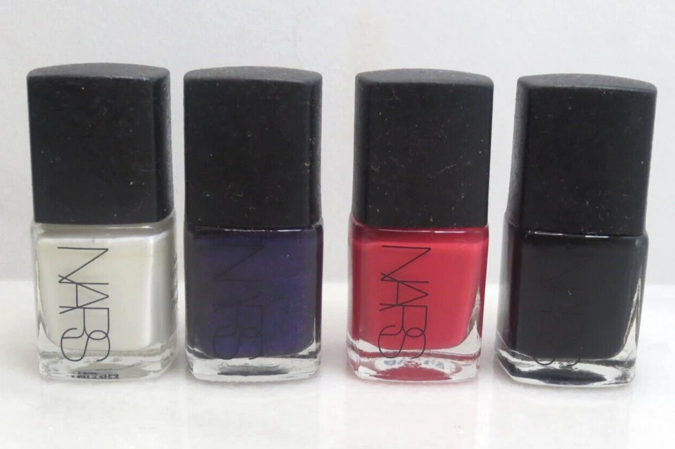 NARS MINI ESMALTE DE UÑAS - SHIRO NURI, IT, ROJO DESVERGONZADO Y TRASTIENDA - JUEGO DE 4 PIEZAS Foto 1 de 3