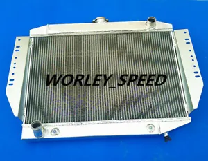 3 Cores Aluminum Radiator For JEEP CHEROKEE / WAGONEER J10 J20 5.9 V8 1972-1988 - Picture 1 of 8