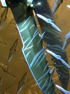 9" CSGO TACTICAL (GOLD TIGER) HUNTSMAN SPRING ASSISTED FOLDING POCKET KNIFE (NEW - Picture 1 of 11