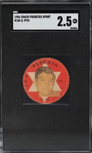 RARE 1956 Crack GIGANTES De Figuritas Sport O Pita Card SGC 2.5 Vintage Low POP - Picture 1 of 2