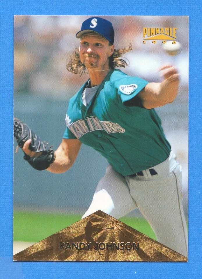 1996 Pinnacle #236 Randy Johnson Mariners - Image 1 of 1
