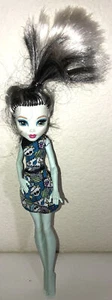 Monster High Doll Frankie Stein Clothed with a dress but no shoes 10" - Picture 1 of 5