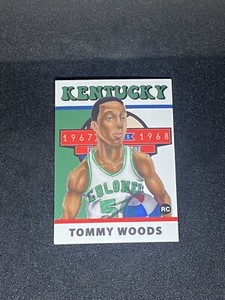 Tommy Woods 2019-20 Lana Sports ABA #130 1967-68 Kentucky Colonels Rookie Card