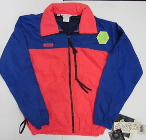 Vintage 1991 Columbia Sawtooth Full Zip Nylon Windbreaker Men's sz. Small NOS - Picture 1 of 3