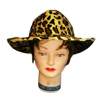 Sombrero de vaquero para mujer con estampado de leopardo de elope Foto 1 de 4