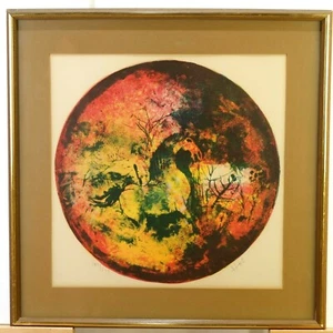 Hoi Lebadang "Cheval" Hand Signed Limited Edition 152/275 Framed Lithograph VG+ - Picture 1 of 9