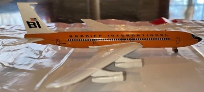 Vintage Aero Mini 707-320 Die Cast Jet Airplane 7-1/4" Long - Image 1 of 4