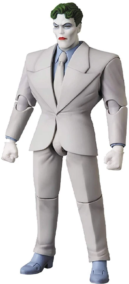 Boneco de ação pintado MAFEX No.124 Dark Knight Returns Coringa brinquedo Batman Medicom - Imagem 1 de 4