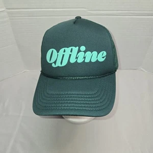 ULTA BEAUTY Offline Green/Teal Trucker Hat 2025 NEW - Picture 1 of 6