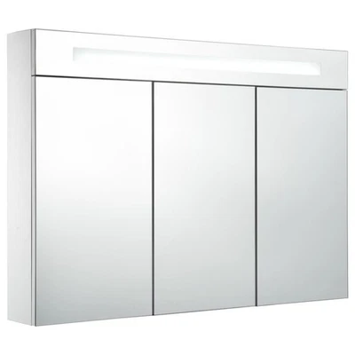 Bathroom Cabinet White and silver vidaXL - Image 1 of 4