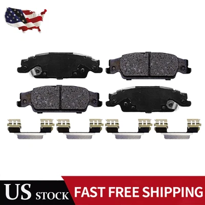 Pastillas de freno traseras de cerámica para Cadillac CTS STS Pontiac Grand Prix 2005 2006 2007 Foto 1 de 4