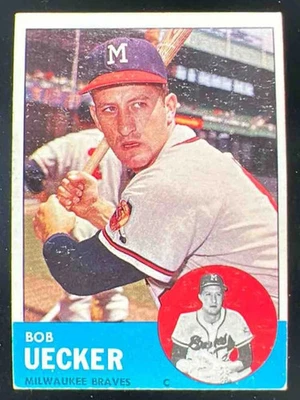 1963 Topps #126 Bob Uecker - Image 1 of 2