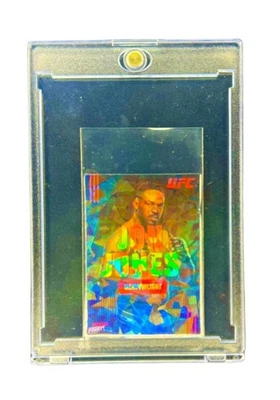 Tarjeta de inversión Jon Jones RARA MINI REFRACTOR DE HIELO SP - UFC PESO PESADO Foto 1 de 3