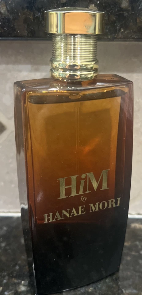 Hanae Mori HIM 3,4 OZ Eau de Parfum Spray Para Hombres Nuevo Con Tapa Foto 1 de 1