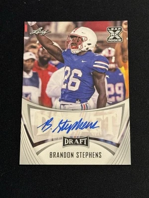 2021 Leaf Draft Brandon Stephens XRC Auto #BA-BS3 - Image 1 of 2