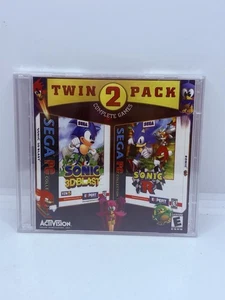 Sonic 3D Blast/Sonic R Twin Pack (PC, 2002) Nuevo Estuche Sellado Joya - Imagen 1 de 6