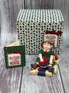 DEPT 56 All Through the House - CAROLINE Stringing Cranberries - OVP - Bild 1 von 4