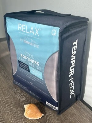 Tempur-Pedic Relax Cool Softness 6 pc. Queen Sheet Set NEW!