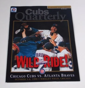 1998 NL Division Series Edition Cubs Quarterly, October - Wild Ride Sammy Sosa - Picture 1 of 2