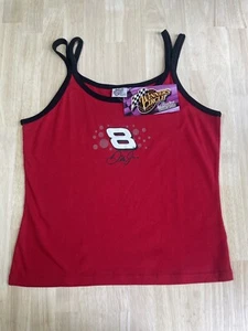 VTG '04 Dale Earnhardt Jr. #8 SZ Small NASCAR Racing Logo Double Strap Tank Y2K - Picture 1 of 4
