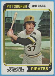 1974 Topps Fernando Gonzalez #649 Pittsburgh Pirates