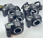 Lot d'appareils photo numériques tels quels / pour pièces : Nikon D5100, D70, D80, D40, D40