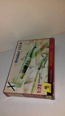 HEINKEL 112 B-0 B-1 VERSIONE LUFTWAFFE E SPAGNA NAZIONAL KIT 1/72 RS MODELS 9209 - Immagine 1 di 3
