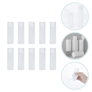 10PCS Squeeze Shampoo Bottles Flip Squeezing Bottle Silicone Travel Bottles - Picture 1 of 12