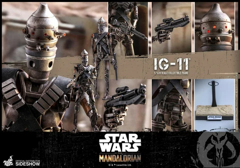 HOT TOYS STAR WARS TMS008 THE MANDALORIAN IG-11 1:6 FIGURE ~SEALED BROWN BOX~ Cover