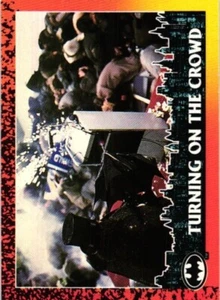 1992 Topps Batman Returns Trading Card #52 Turning on the Crowd - Picture 1 of 2