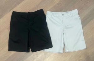 2 Pairs - Under Armour golf shorts Youth Size 12 - Picture 1 of 5