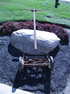 Pennsylvania METEOR  Manual  Push LAWN MOWER American Chain & Cable - Picture 1 of 12