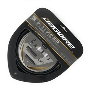 Jagwire Bicicleta de Montaña de Carretera Elite Cambio Sellado Hágalo Usted Mismo Kit de Cable Negro Nuevo en Caja - Imagen 1 de 3