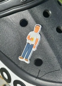 Hank Hill Classic Croc Charm - "I Tell You What!" - Picture 1 of 5