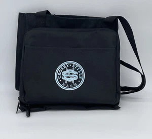 CROSBY STILLS & NASH LOGO TOUR CHEESE AND WINE TOTE PICNIC TOTE FOR 2 WINE SET - Picture 1 of 18