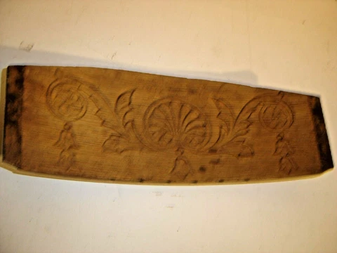 Oak Pressed Pattern Chair Back ~ Pediment ~ Salvage               #621 Cover
