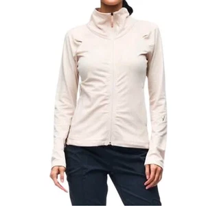 INDYEVA DAMEN Medium ASCIUTTA JACKE mit durchgehendem Reißverschluss Creme Kokosnuss B5 - Bild 1 von 7