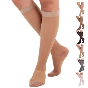 - Compression Socks for Women Circulation 15-20mmHg - Womens Sheer Knee High ... - Picture 1 of 8