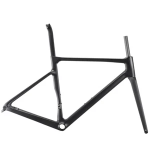 Full Carbon Disc Brake Road Bike Frame Hidden Cable Racing Di2 700x38c Clambing - Picture 1 of 24