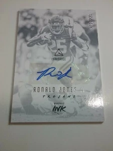 Ronald Jones II Trojans 2018 Luminance Rookie Ink Autographed #RI-ROJ 212/225 - Picture 1 of 4