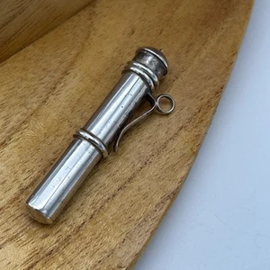 Vintage CQ 925 Sterling Silver Bubbler Pendant Charm - Bild 1 von 6
