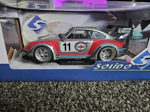 SOLIDO 1808502 2020 PORSCHE 911 RWB BODY KIT MARTINI 1:18 SCALE - Picture 1 of 4