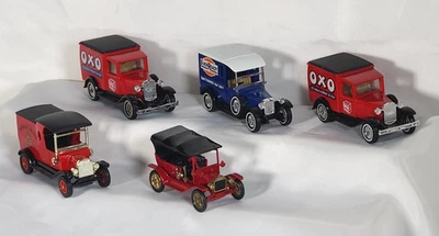 Matchbox - Lot of (5) - MODELS OF YESTERYEAR Die-Cast Cars - FORD Models A & T - Image 1 of 4