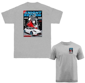 Knight Return Streetwear Imported Tuned Custom JDM Sportwagen T-Shirt - Bild 1 von 17