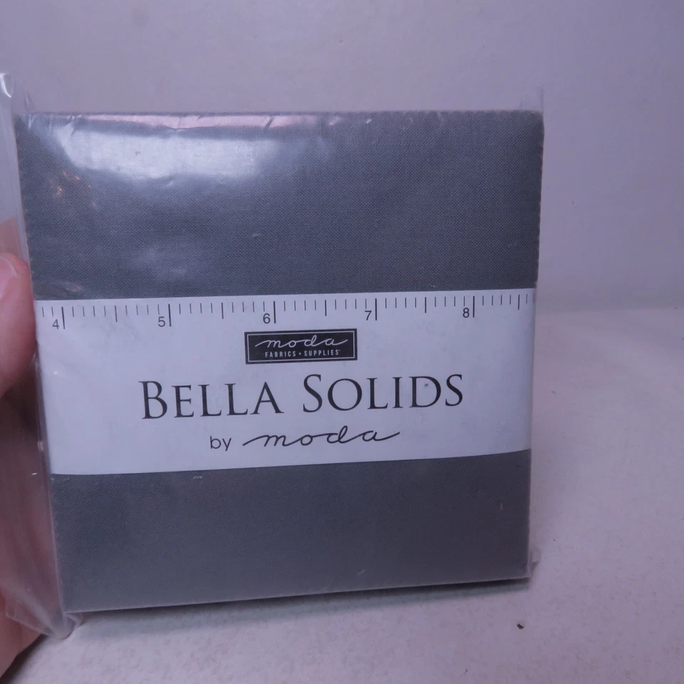 Moda Bella Solids Pack 5" Precut Cotton Quilt Squares - Image 1 of 4