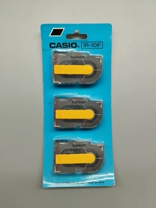 Casio IR 10F Farbband Kassetten - Original - Rarität - 3er Pack - Bild 1 von 2