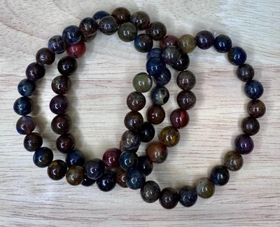 Pulsera Cristal Pietersita - Piedra Tormenta de Transformación, Visión y Tercer Ojo Foto 1 de 2