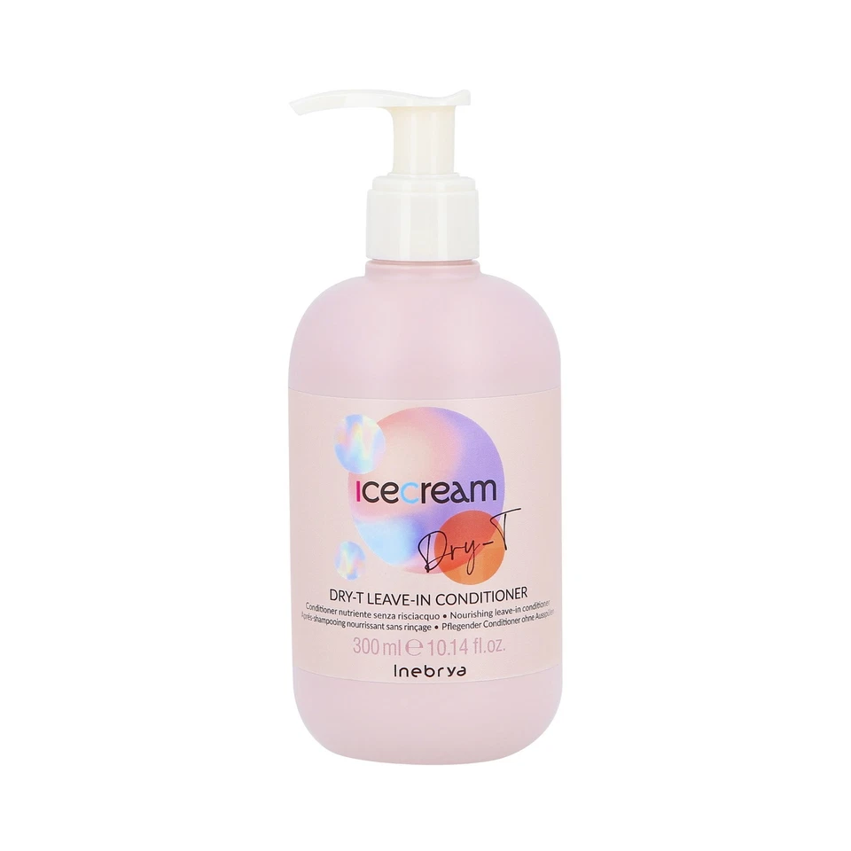 INEBRYA ICE CREAM DRY-T Leave-in Conditioner trockenes geschädigtes Haar 300ml